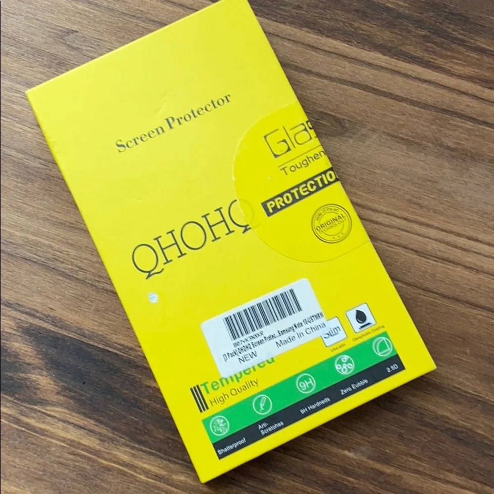 9 tempered glass screen protectors for the Samsung Galaxy note 10 new in box